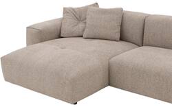 Goossens loungebank lago bruin stof - 8252191-{merk}-lago-bank-stof-bruin-01